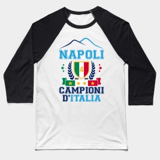 Napoli Champion of Italia 2025 Baseball T-Shirt